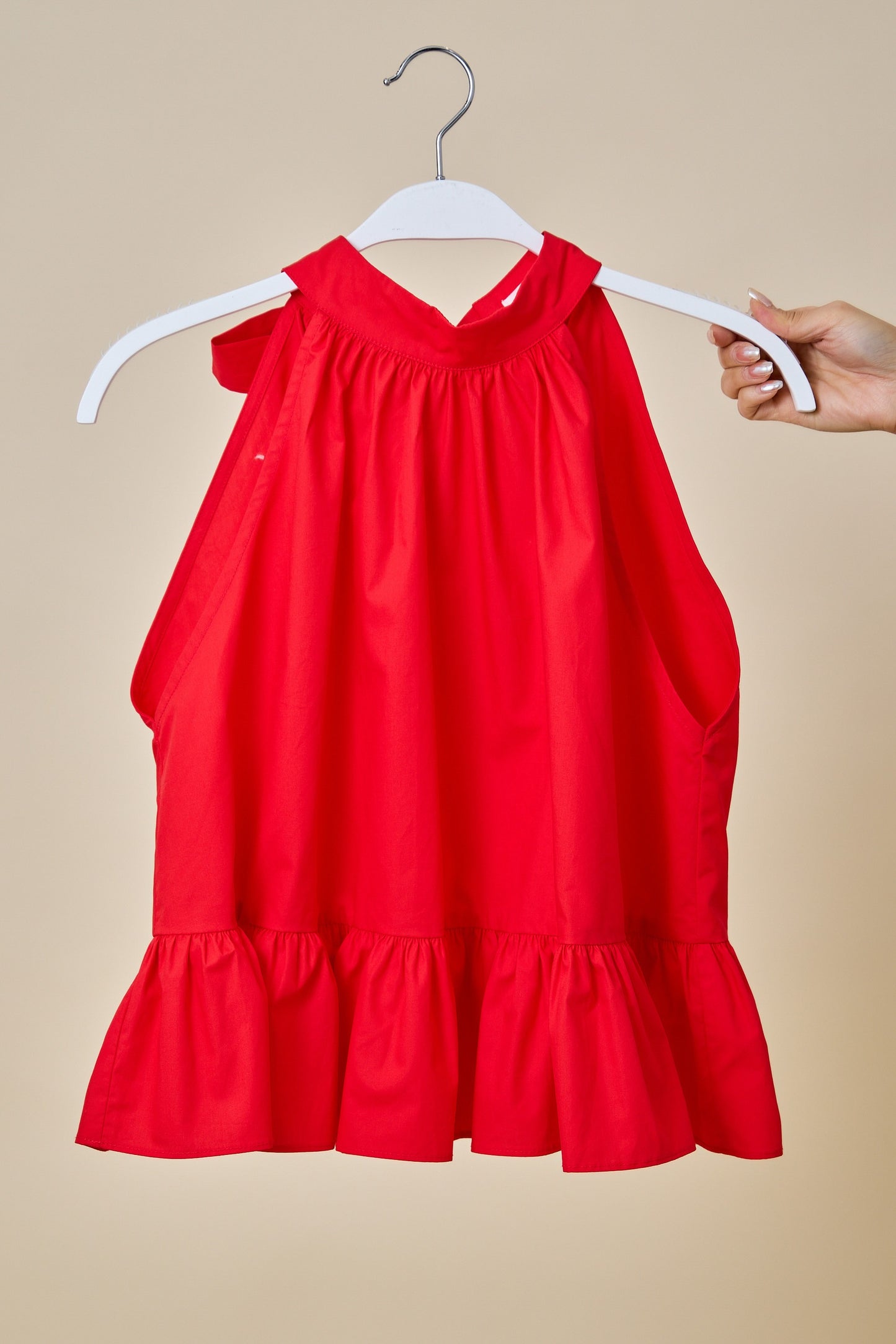 Halter Frills Top