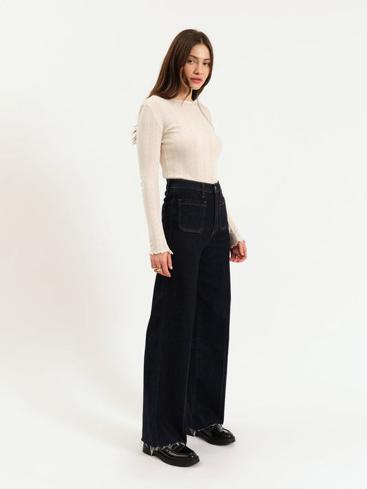 Far Out Wide Leg Jeans