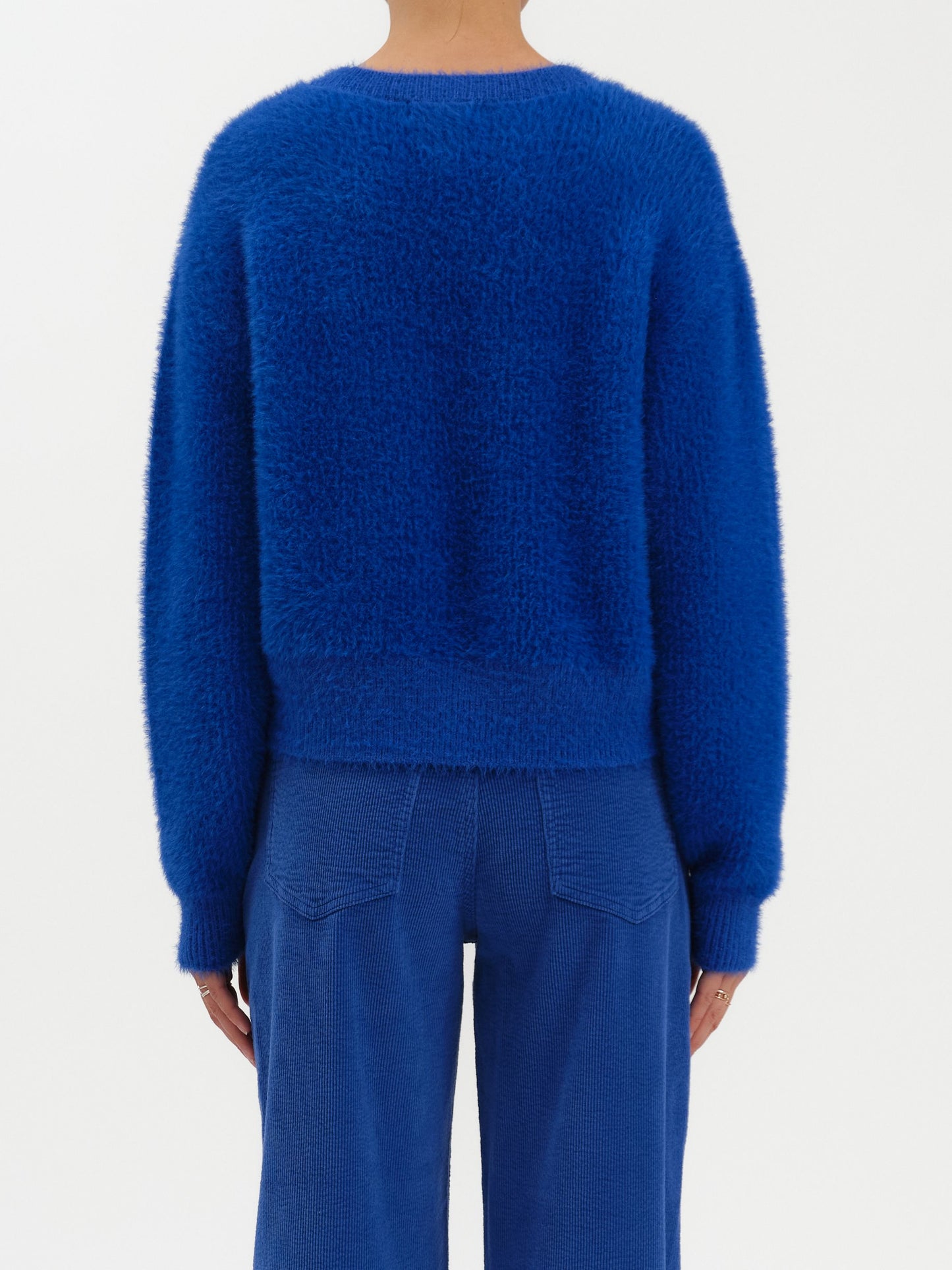 Fuzz Eyelash Sweater