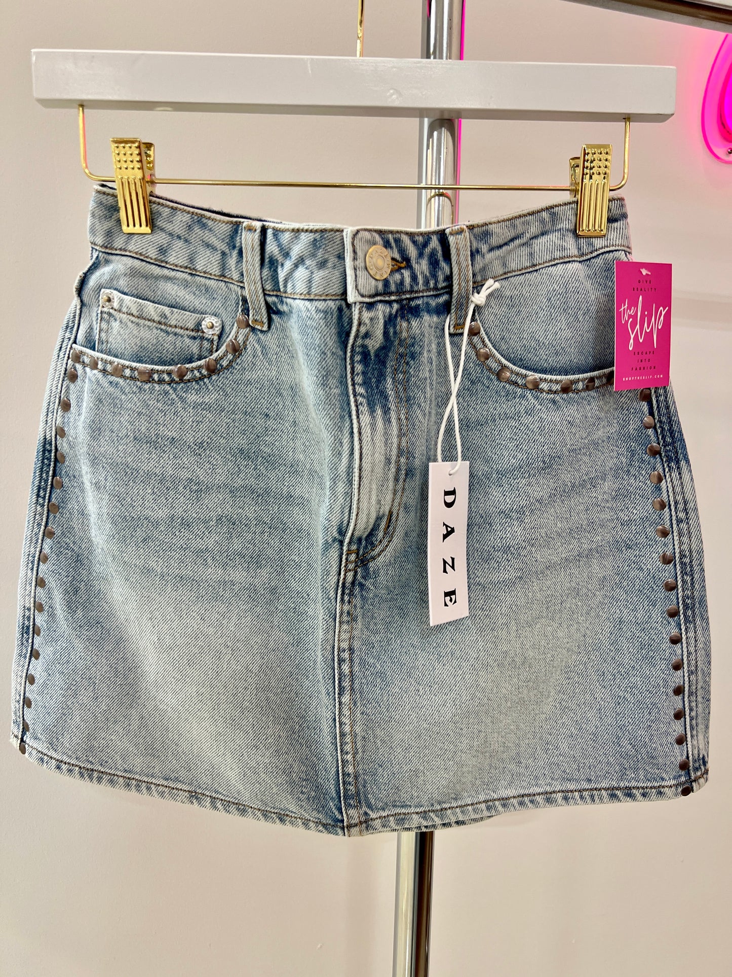 Stash Studded Mini Skirt - FINAL SALE