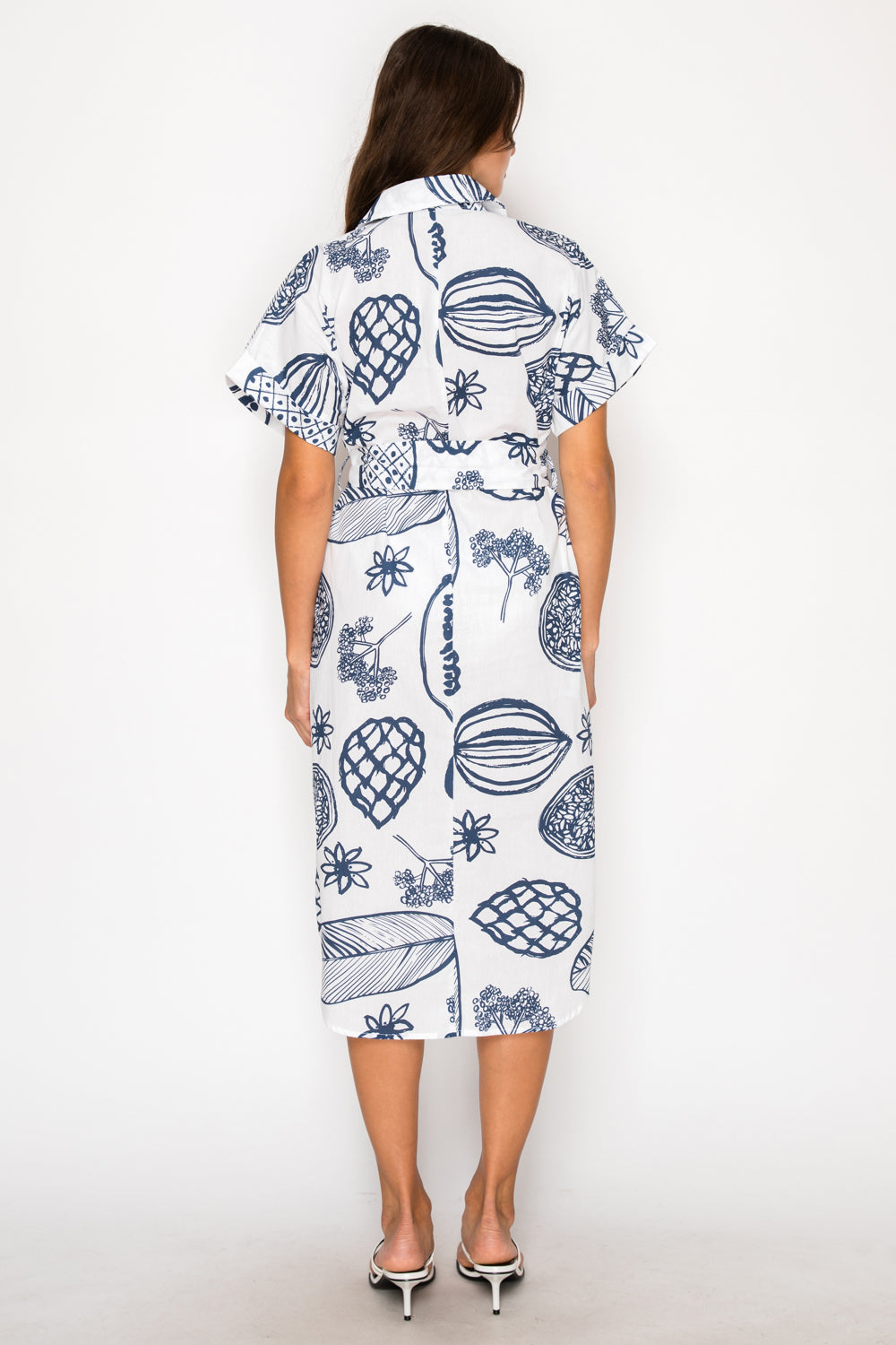 Fruit Delight Shirt Dress