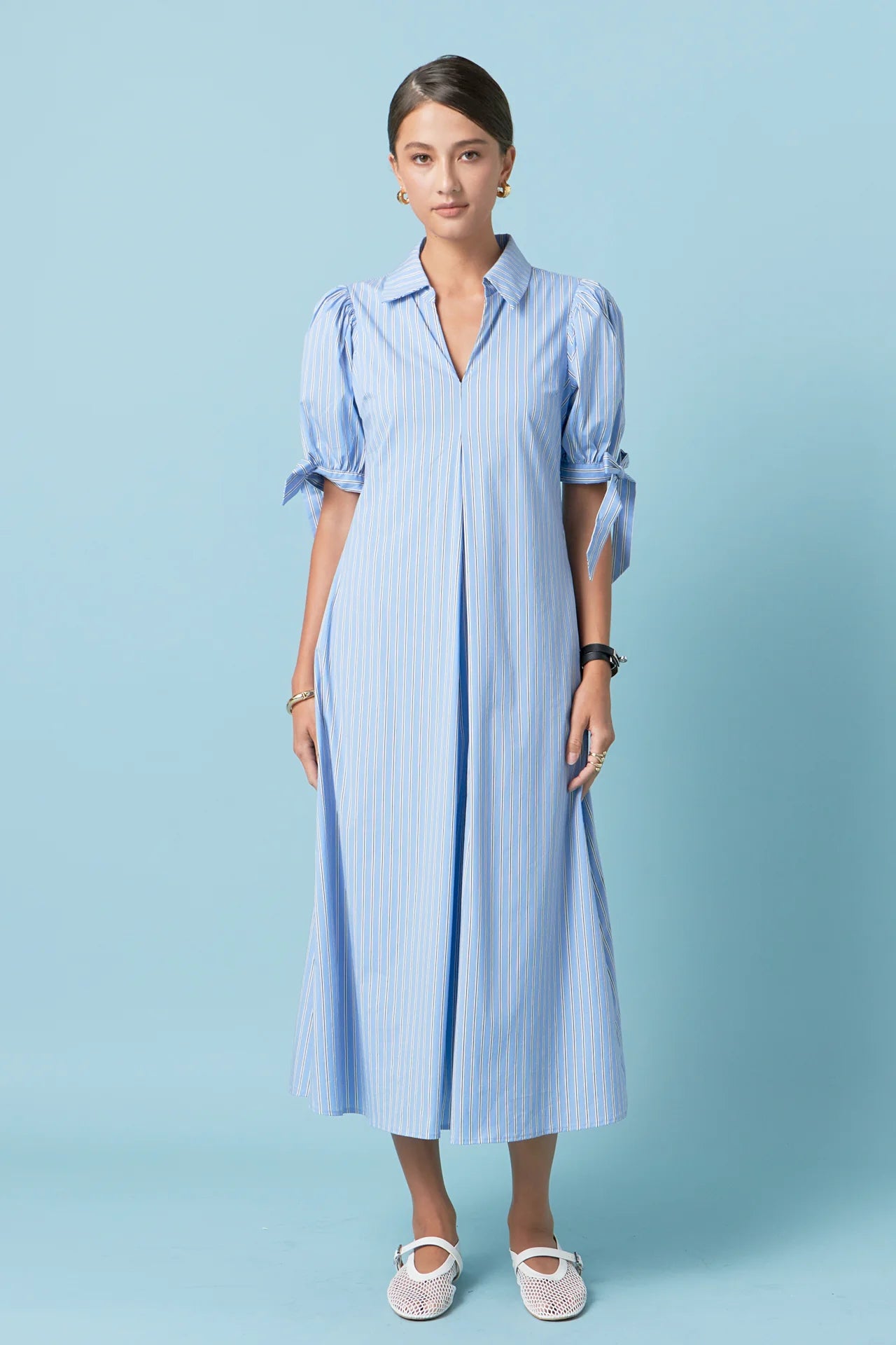 Godet Midi Dress – The Slip