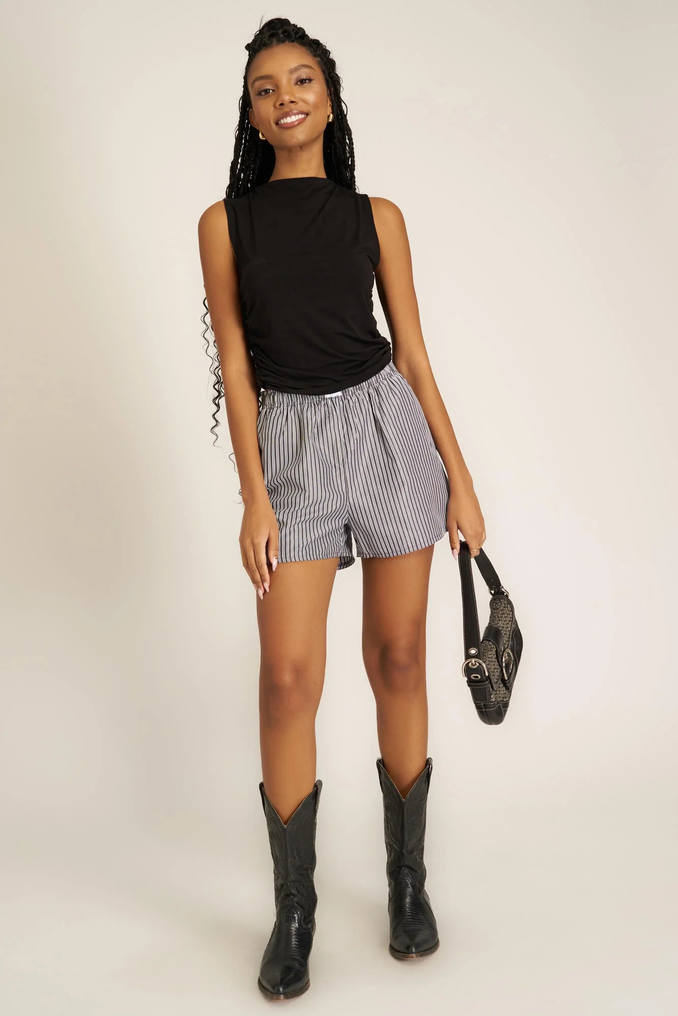 Wyatt Ruched Side Tank - FINAL SALE