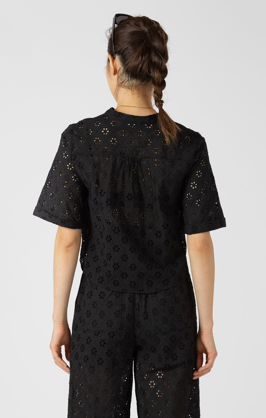 Bonnie Eyelet Top - FINAL SALE