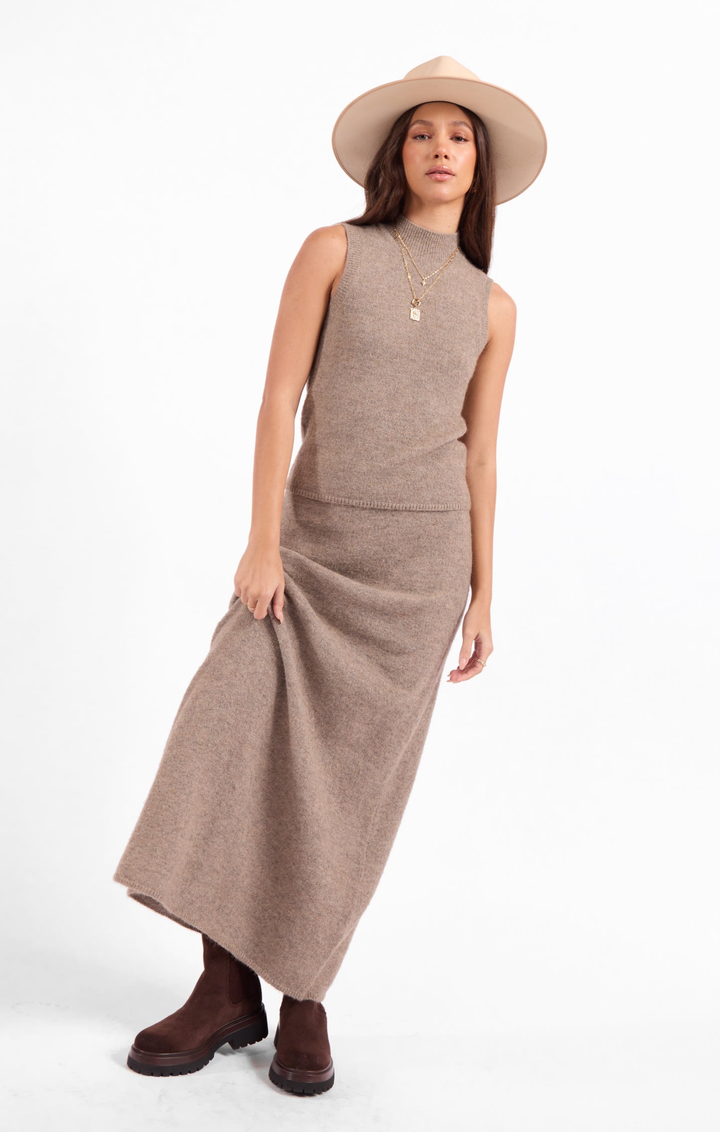 Brianna Knit Maxi Skirt