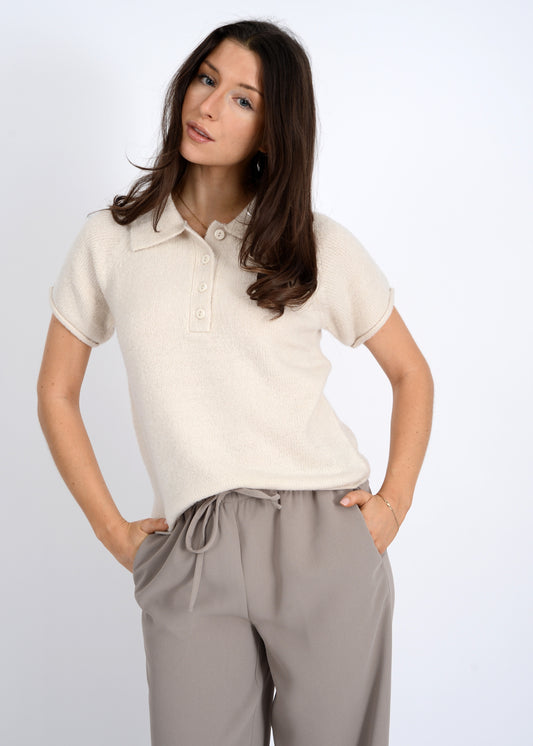 Gertrud Polo Knit Top