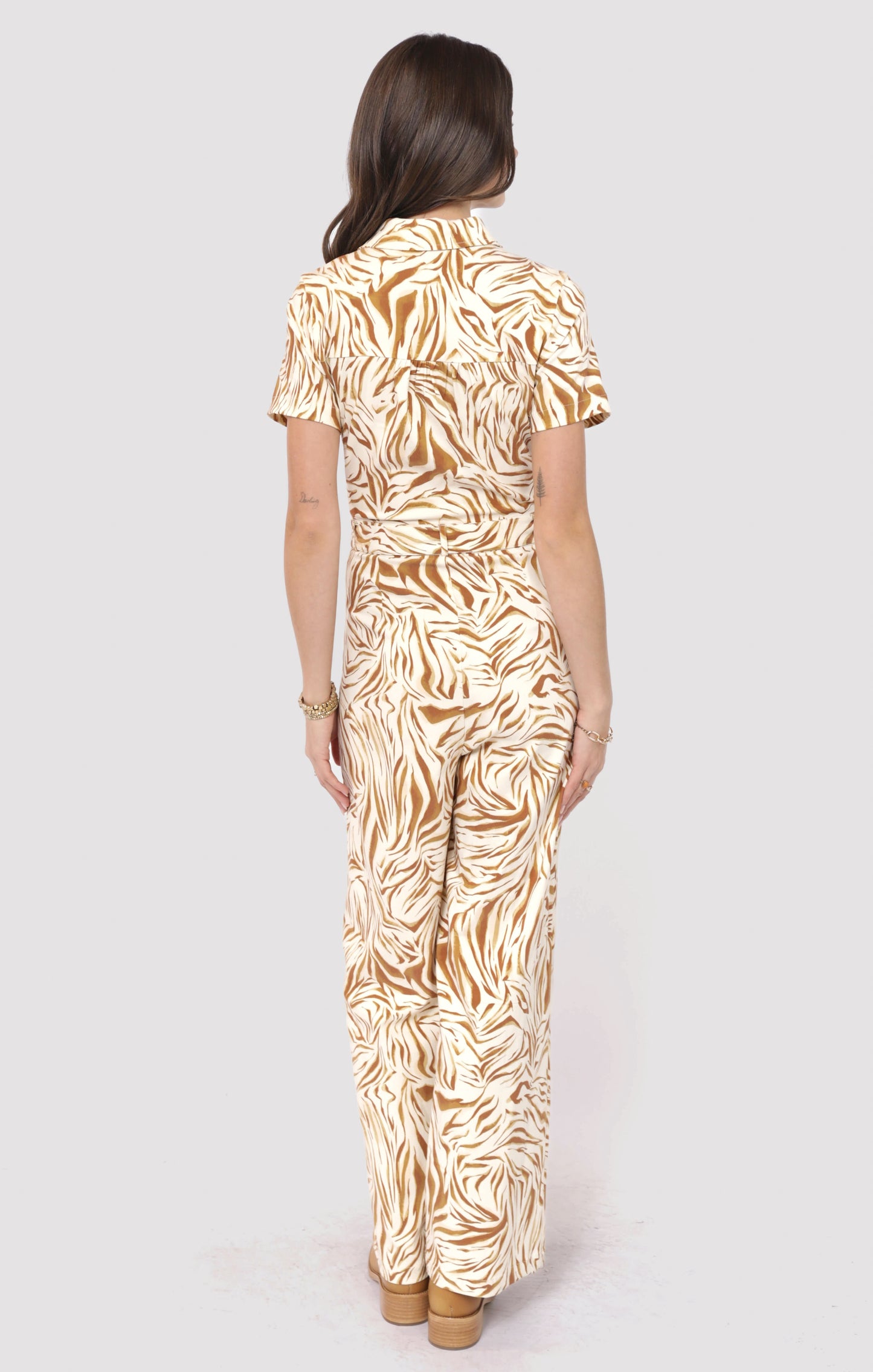 Tiger Stripe Jumpsuit - FINAL SALE
