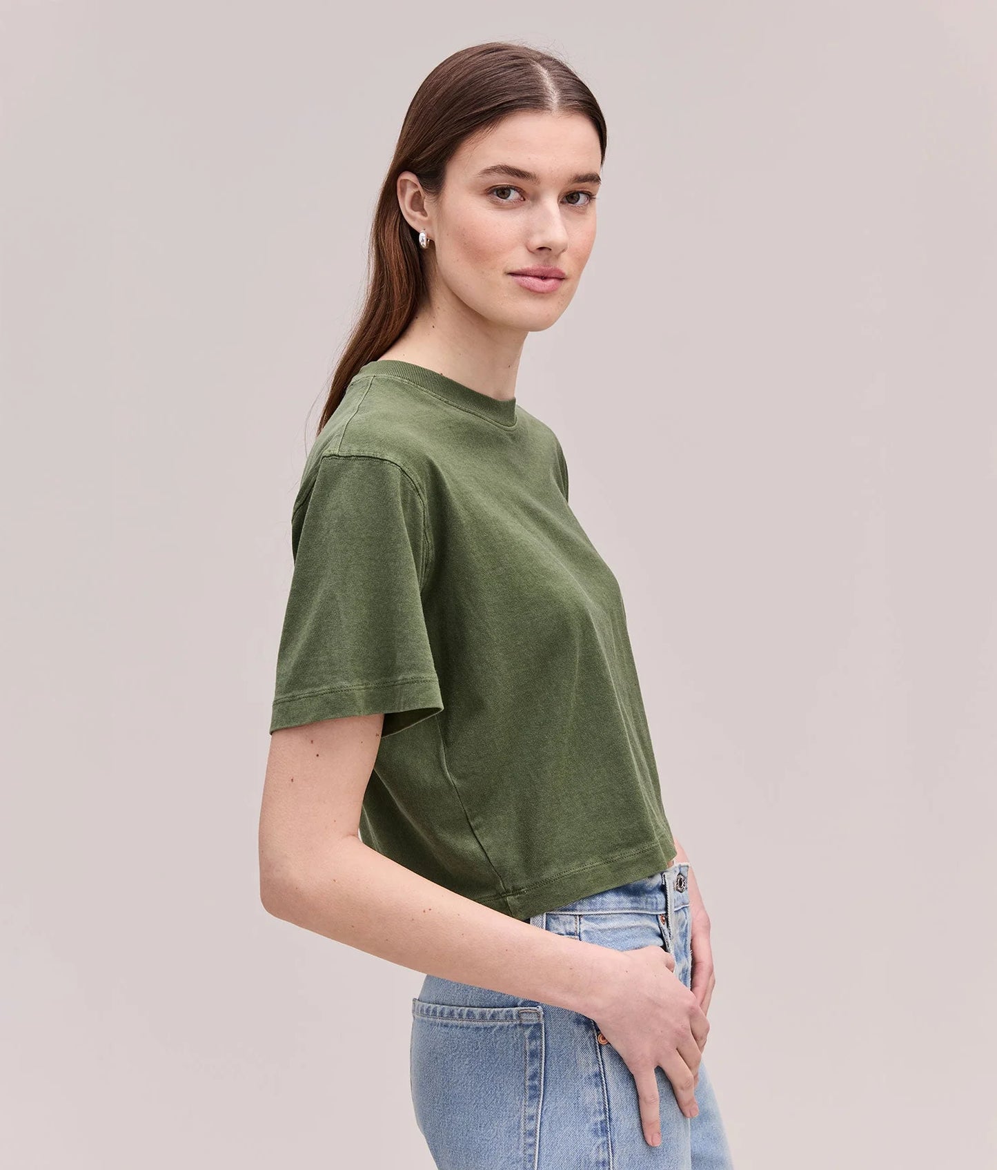Relaxed Crop Tee