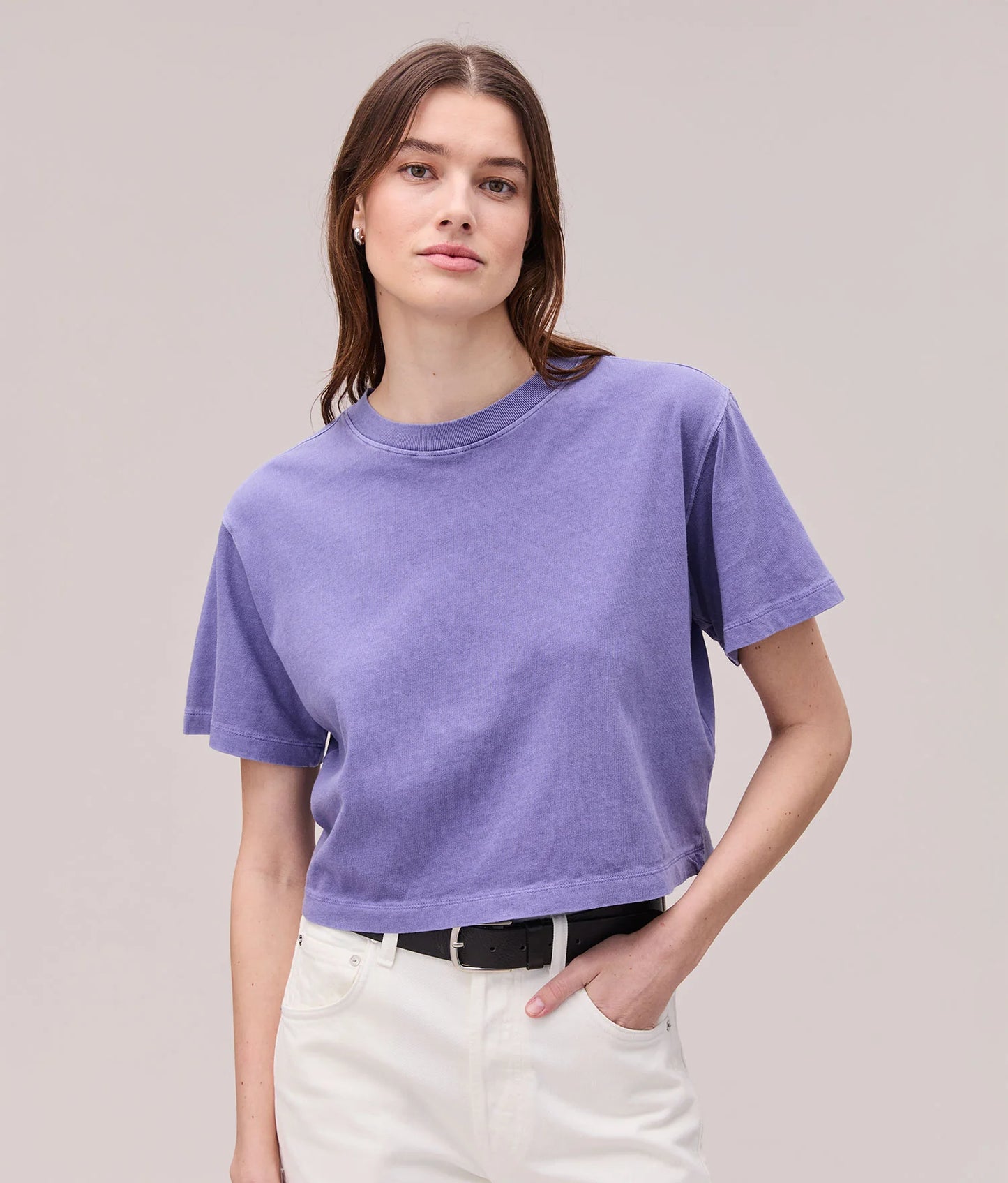 Relaxed Crop Tee