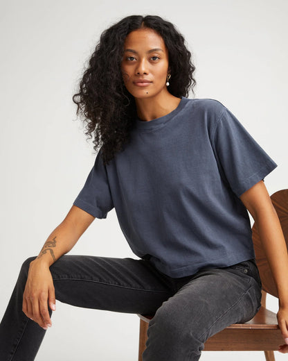 Relaxed Crop Tee - FINAL SALE