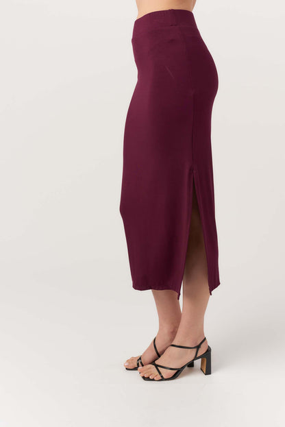 Walk Away Shirred Skirt - FINAL SALE