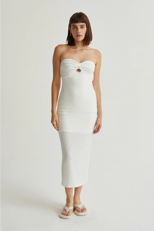 Vanya Textured Midi Dress - FINAL SALE