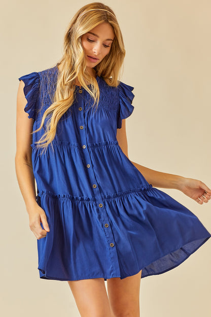 Blueberry Bombshell Dress