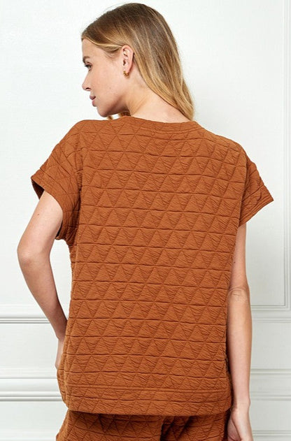 Quilted Luxe Top
