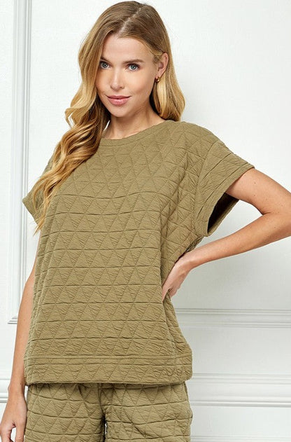 Quilted Luxe Top