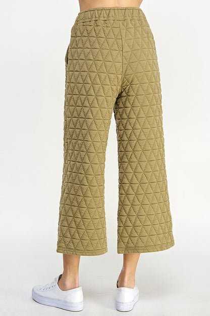 Quilted Luxe Pants