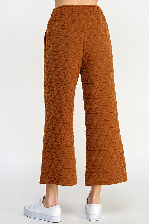 Quilted Luxe Pants