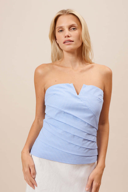 Lia Strapless Top - FINAL SALE