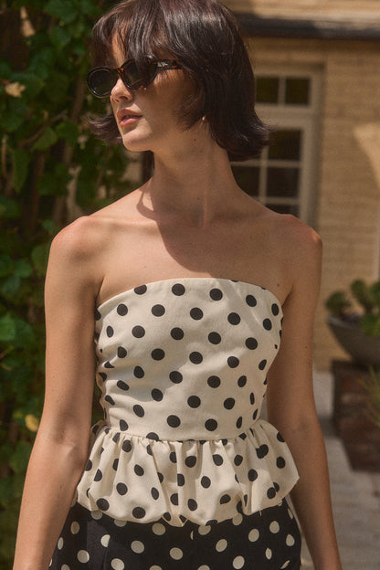 Ariana Strapless Top