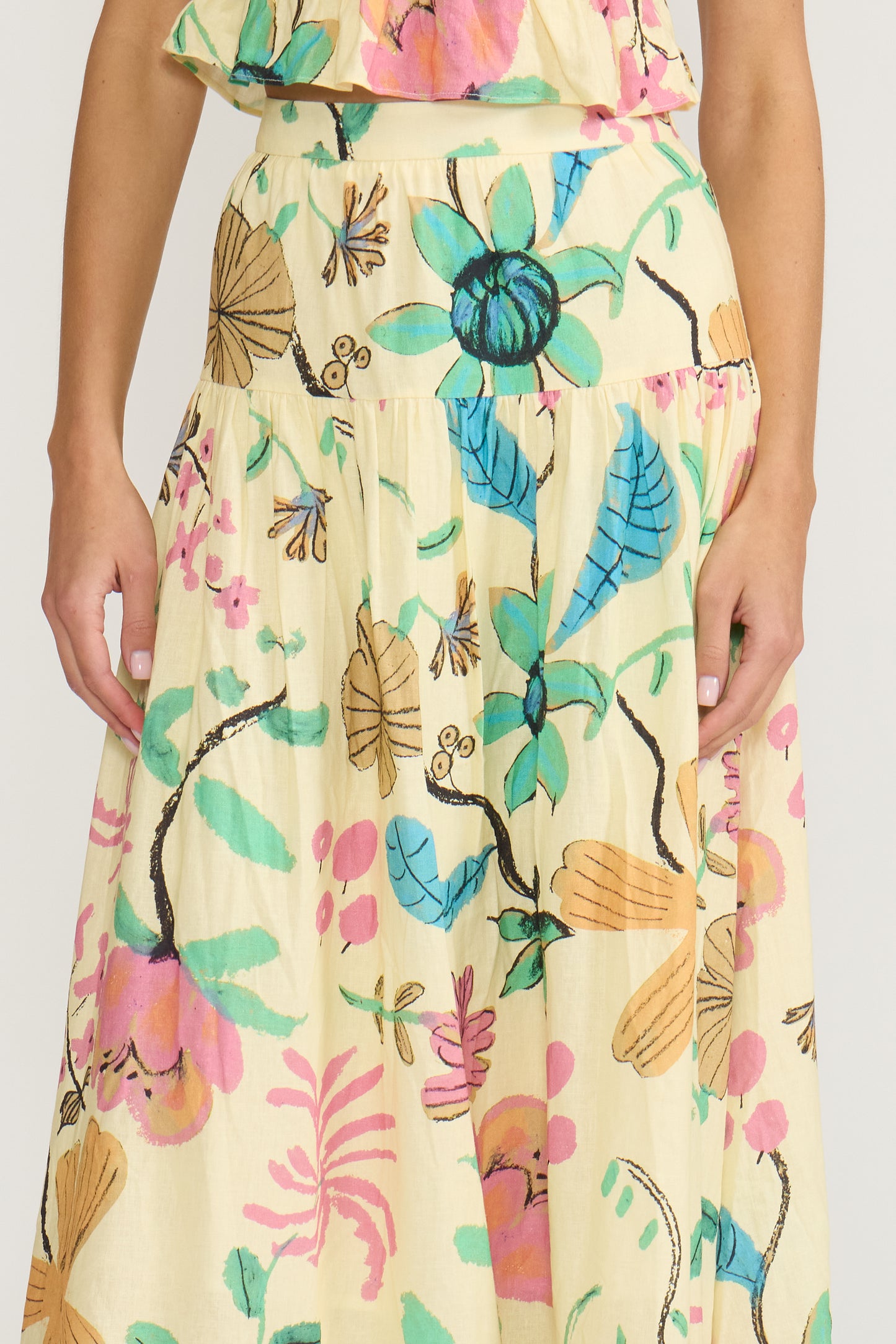 Bianca Drop Waist Skirt