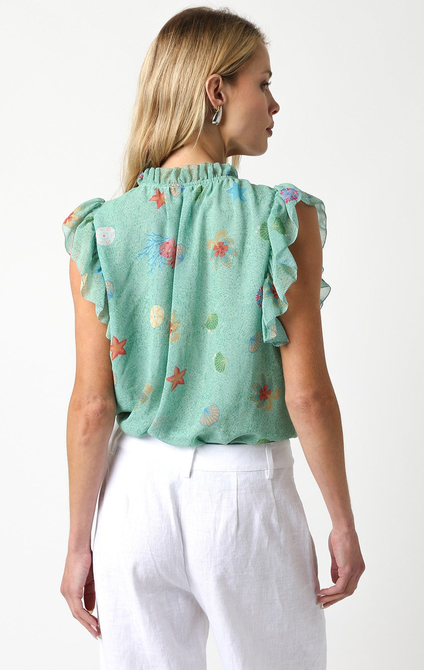 Coral Reef Top - FINAL SALE