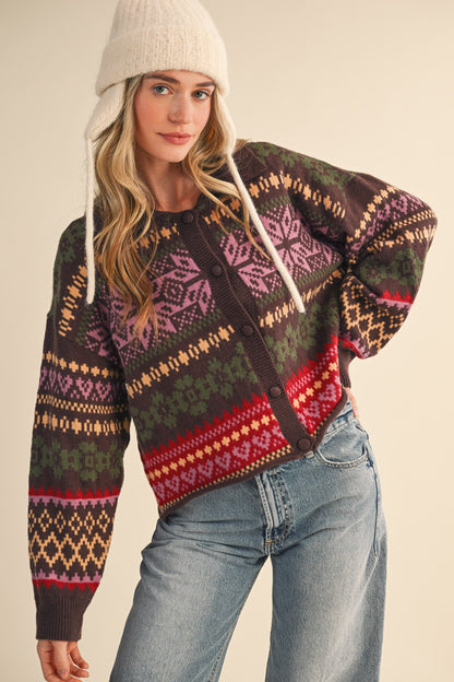 Snow Day Cardigan - FINAL SALE