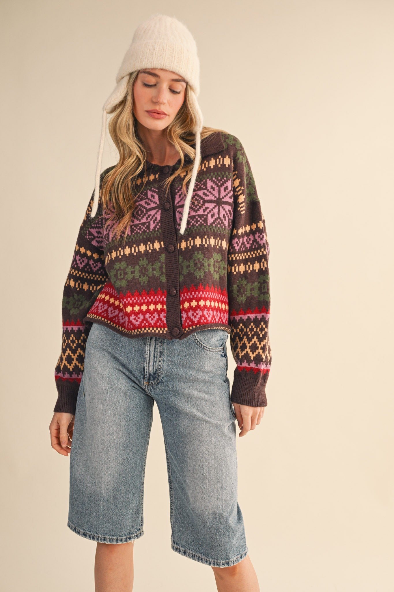 Snow Day Cardigan - FINAL SALE