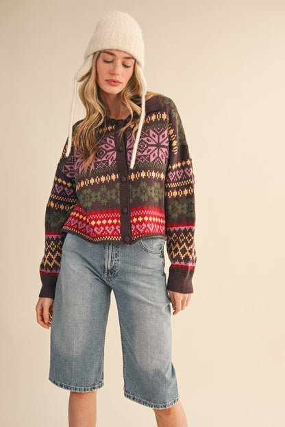 Snow Day Cardigan - FINAL SALE