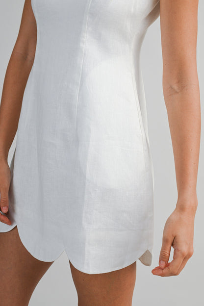 Winnie Scalloped Dress