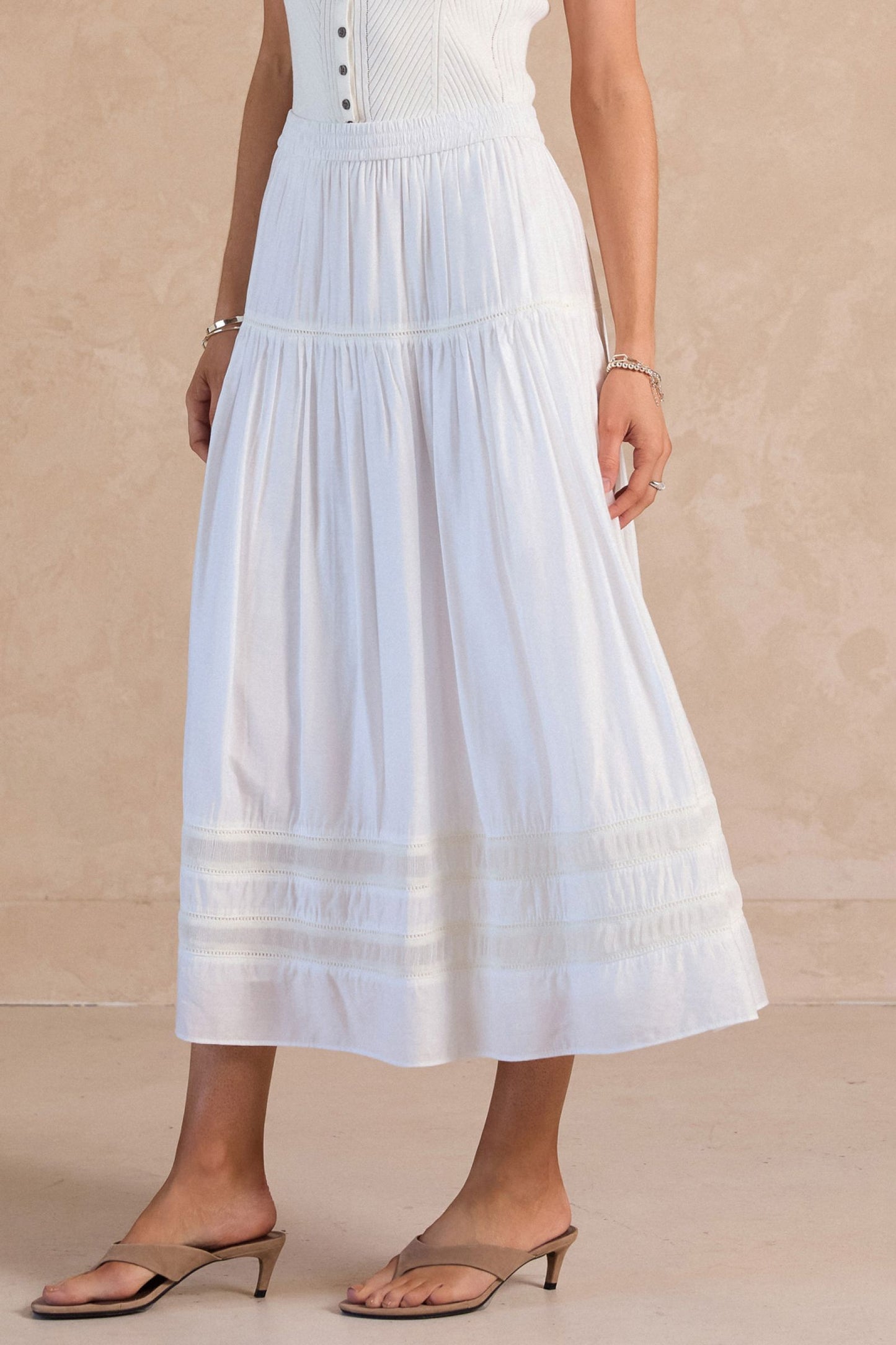 Jubile Breeze Midi Skirt