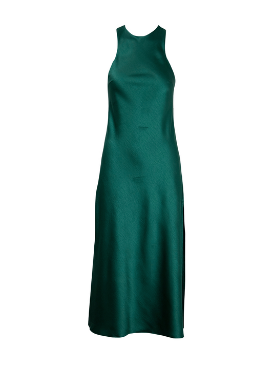 Emerald Bias Dress