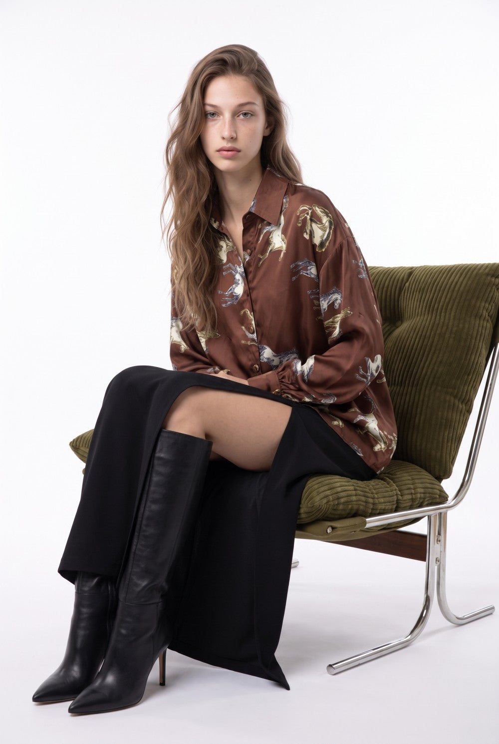 Midnight Mustang Blouse
