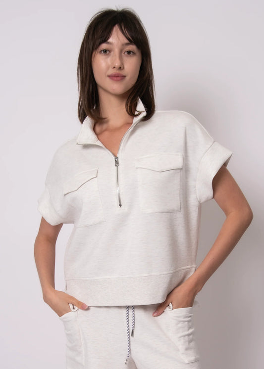 Dua Short Sleeve Half Zip