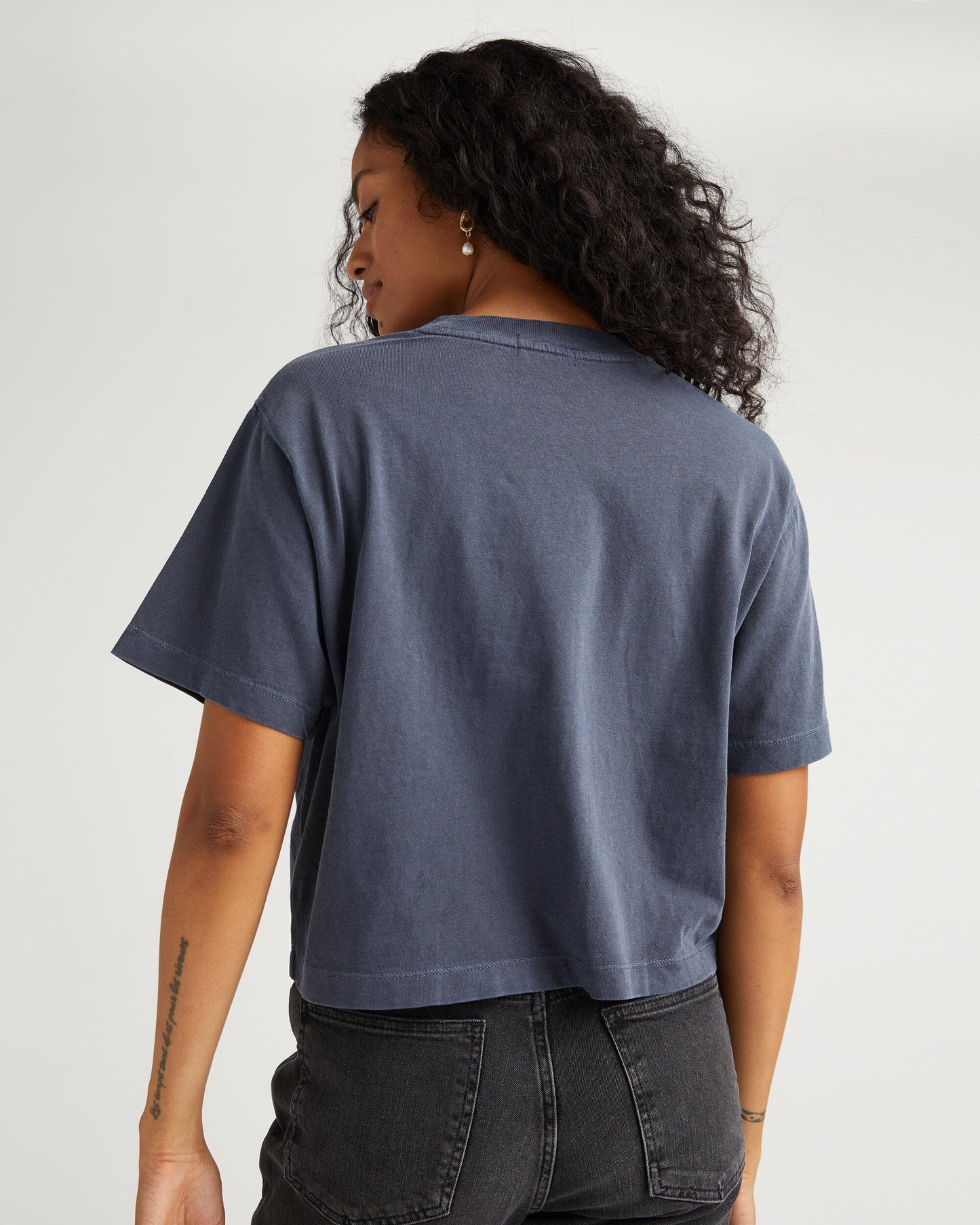 Relaxed Crop Tee - FINAL SALE