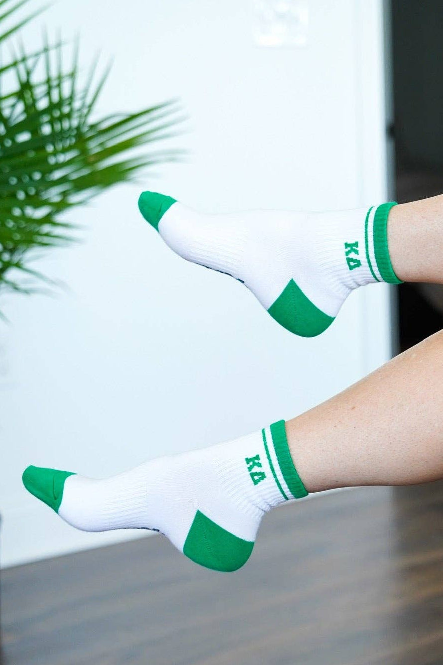 Kappa Delta Quarter Socks