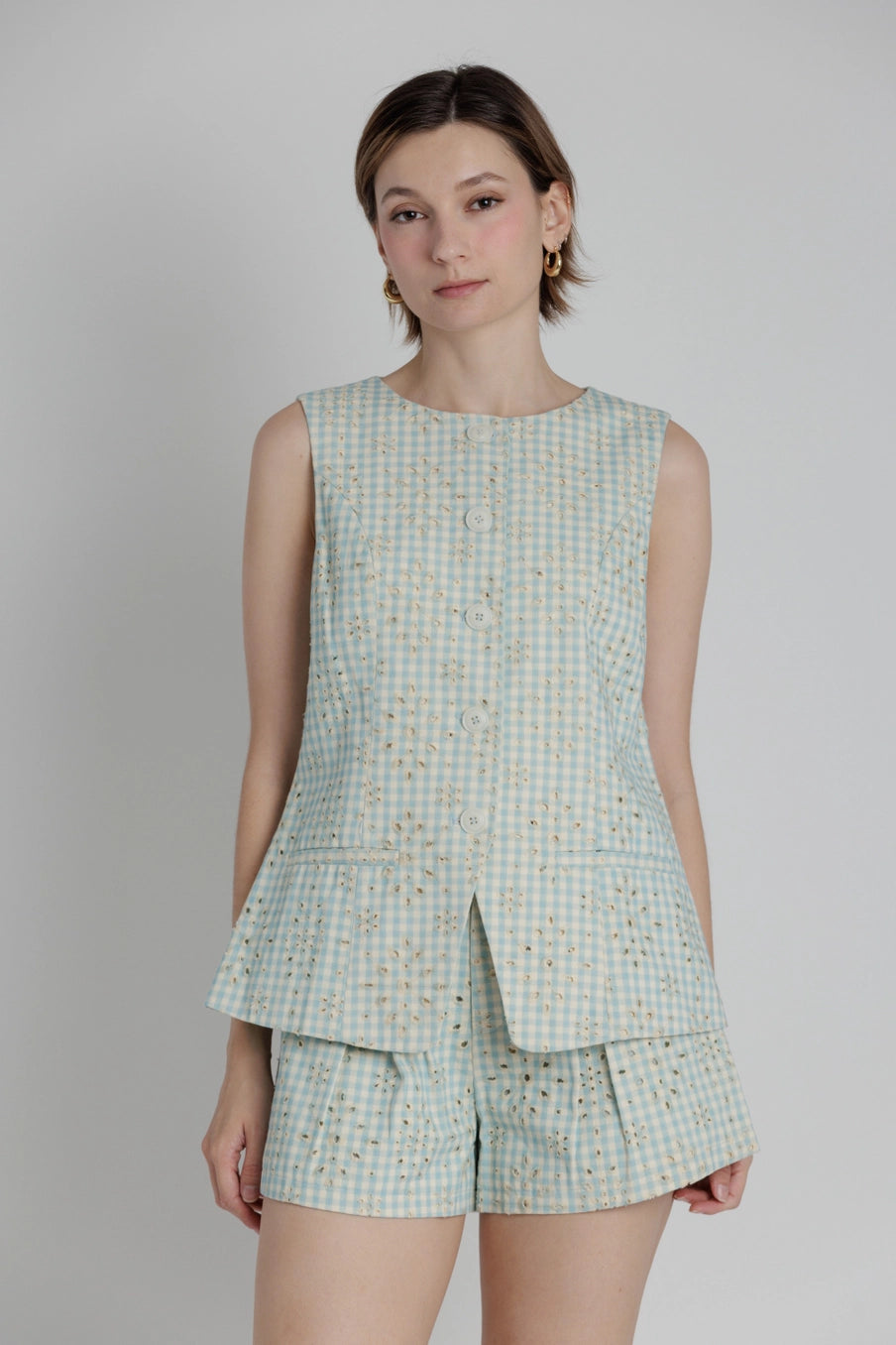 Gabby Gingham Shorts - FINAL SALE