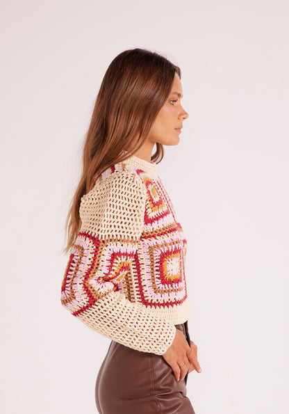 Norah Crochet Jumper - FINAL SALE