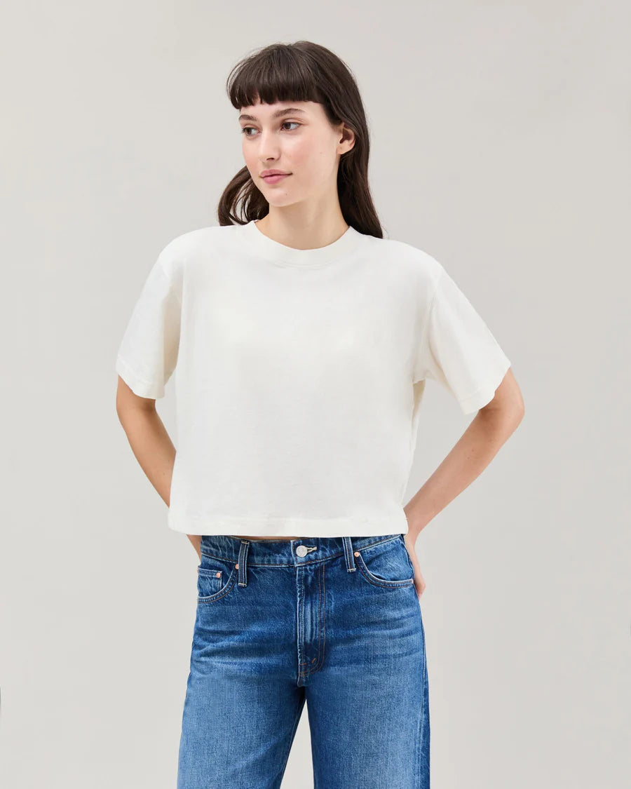 Relaxed Crop Tee - FINAL SALE