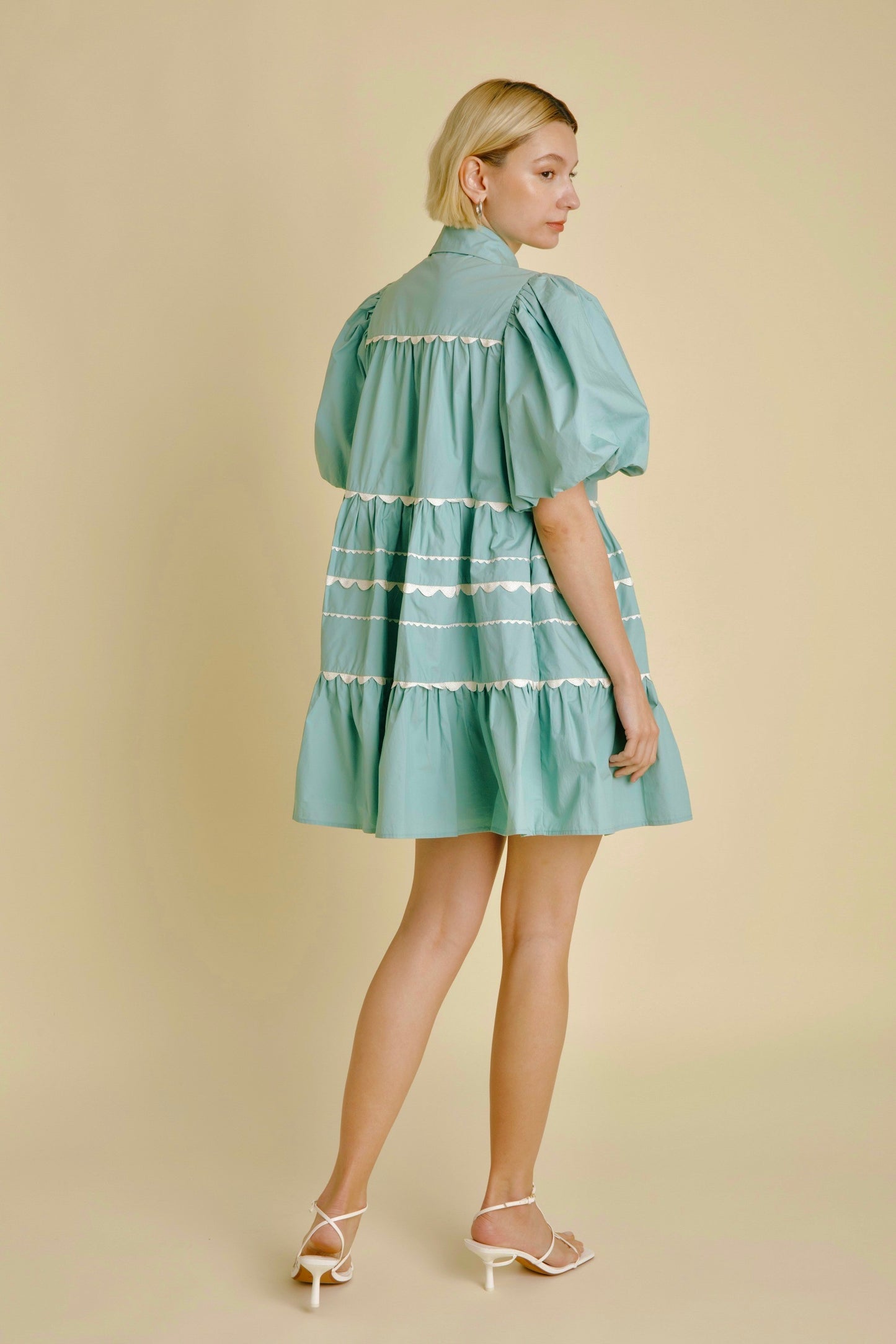 Tea Time Mini Dress - FINAL SALE