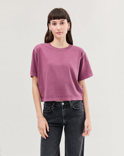Relaxed Crop Tee - FINAL SALE