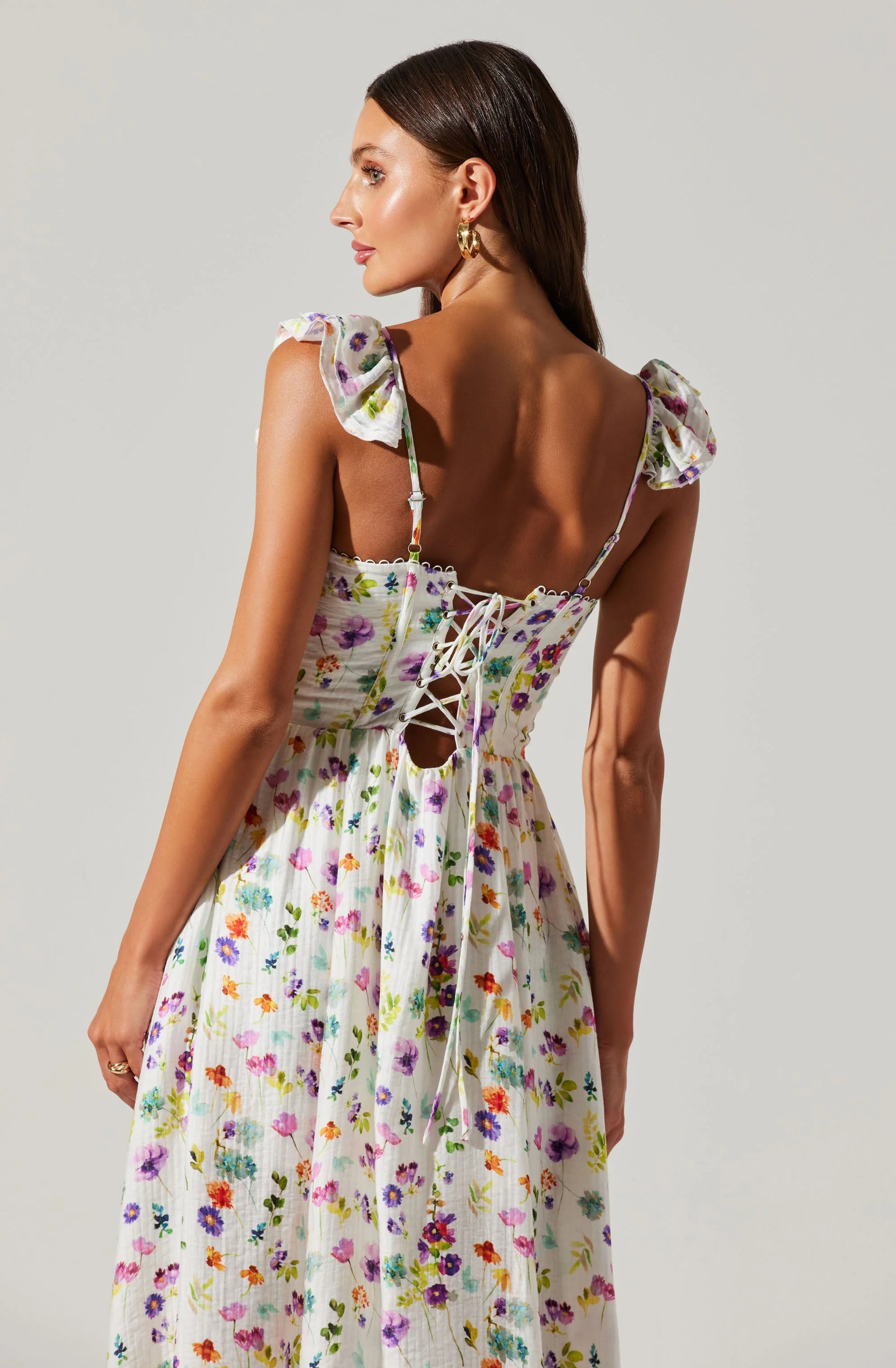 Wedelia Bustier Midi Dress – The Slip