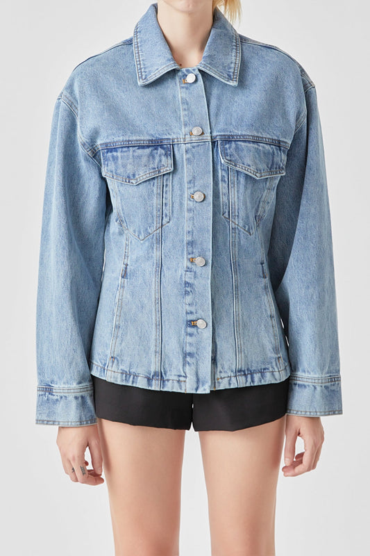 Snatched Denim Jacket - FINAL SALE