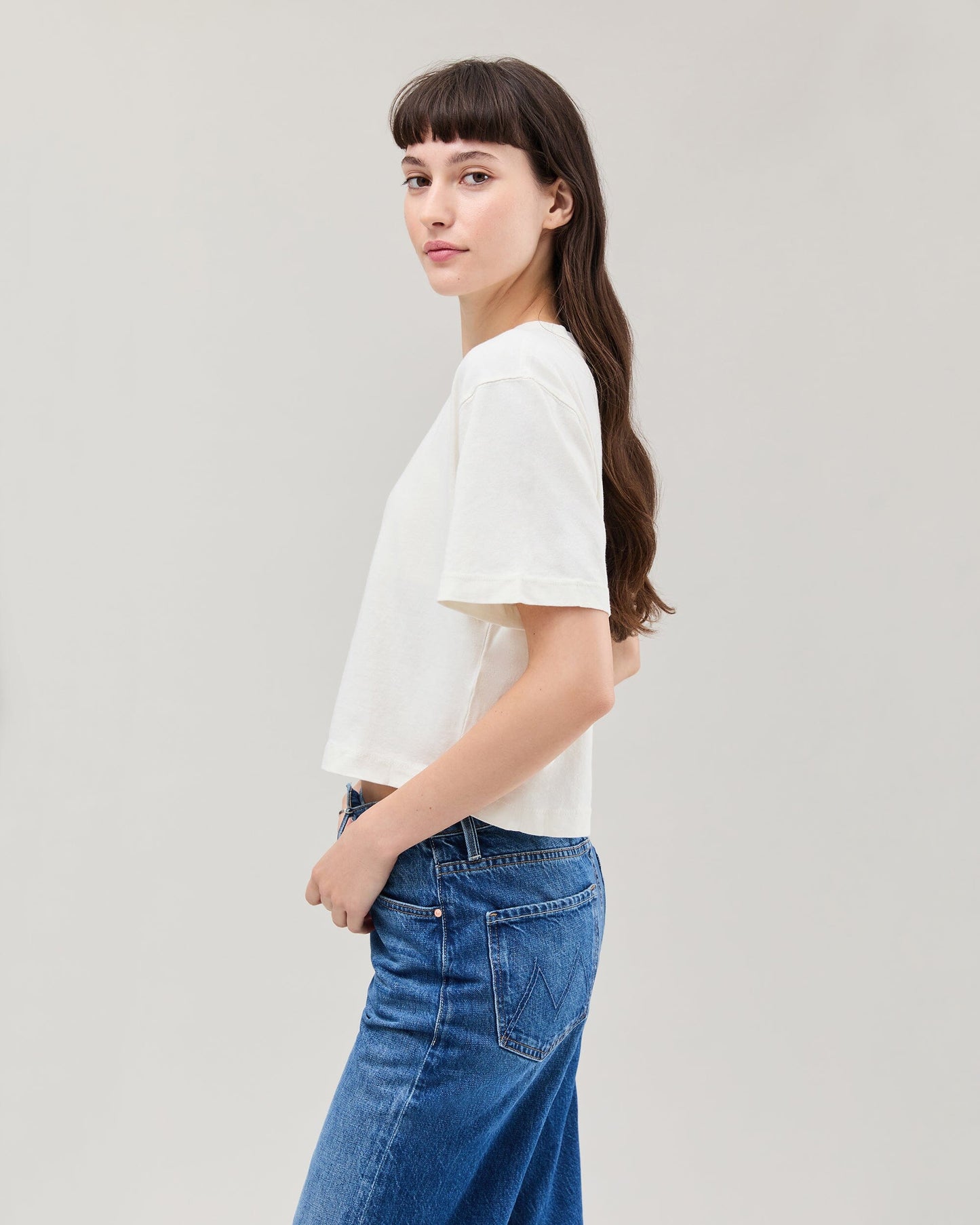 Relaxed Crop Tee - FINAL SALE