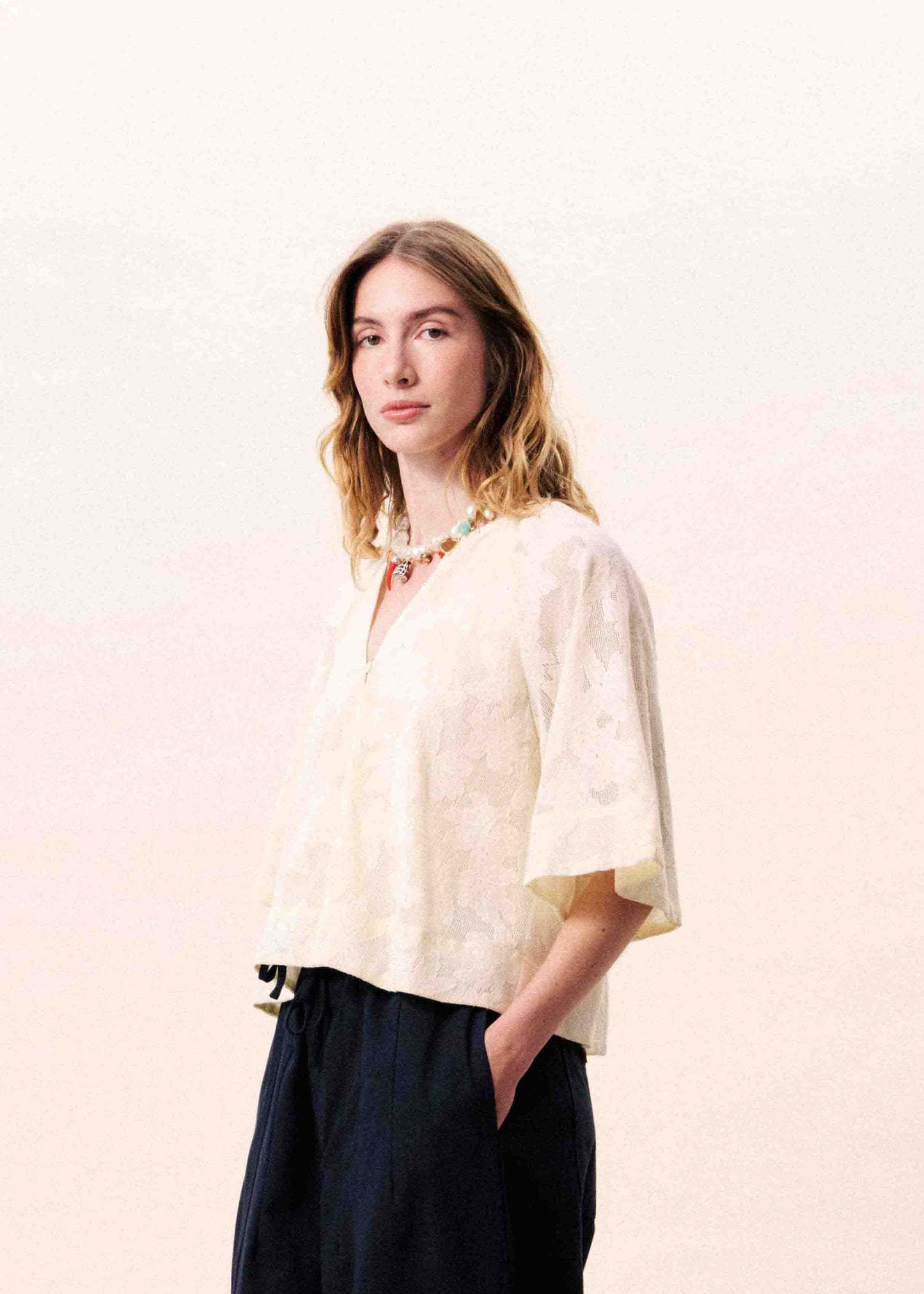 Maresias Cream Blouse