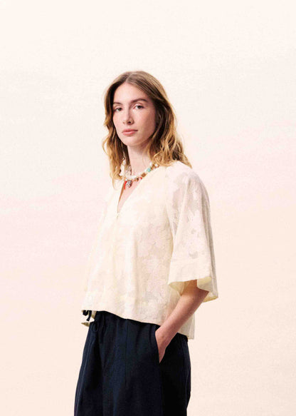 Maresias Cream Blouse