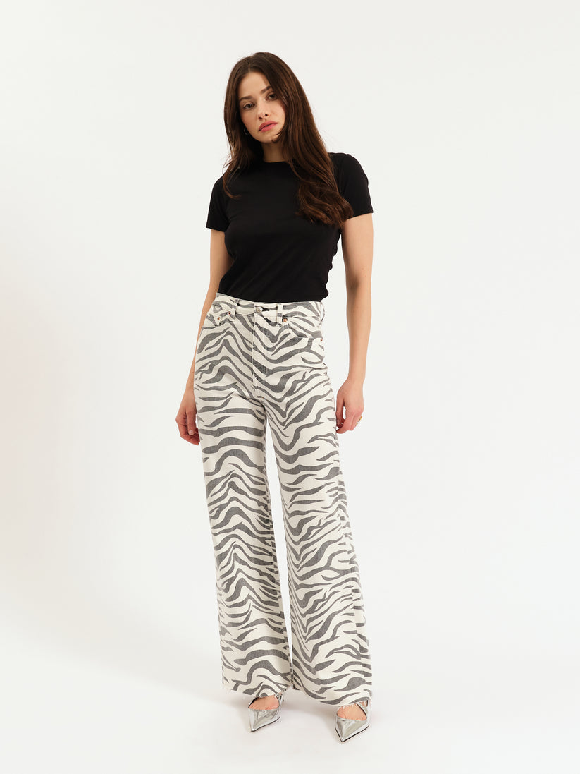 Far Out Zebra Jeans