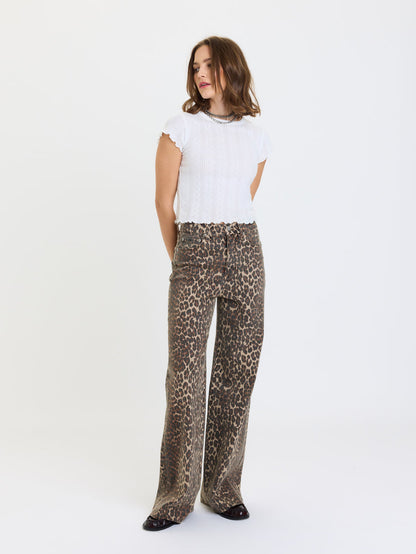 Cool Cat Far Out Wide Leg Denim