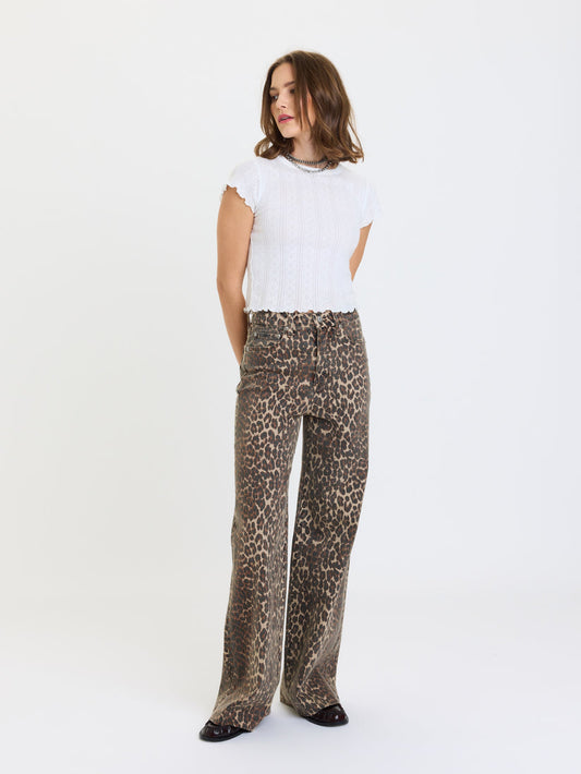 Cool Cat Far Out Wide Leg Denim
