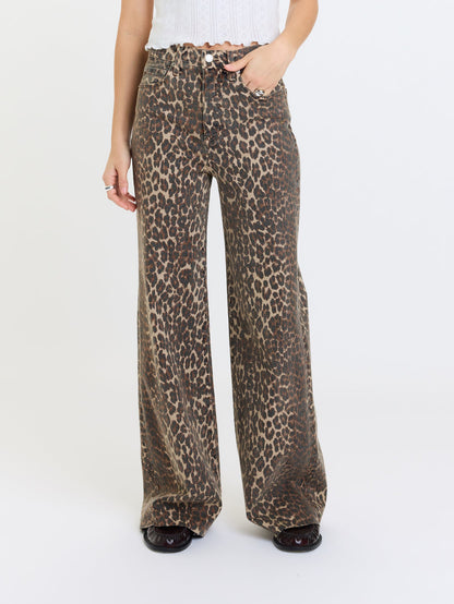 Cool Cat Far Out Wide Leg Denim