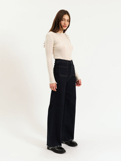 Far Out Wide Leg Jeans